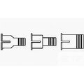 Te Connectivity SHLDING FERRULE PLTD BULK PKG 2-745129-9